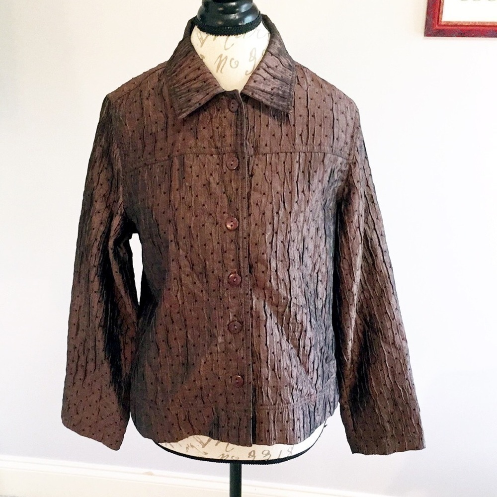 𝅺ERIN London Lightweight Bronze Jacket